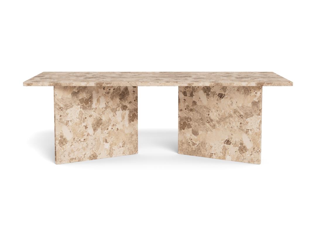 Salontafel Valley - Bruin - Marble - Japandi - DOK 2 Essentials