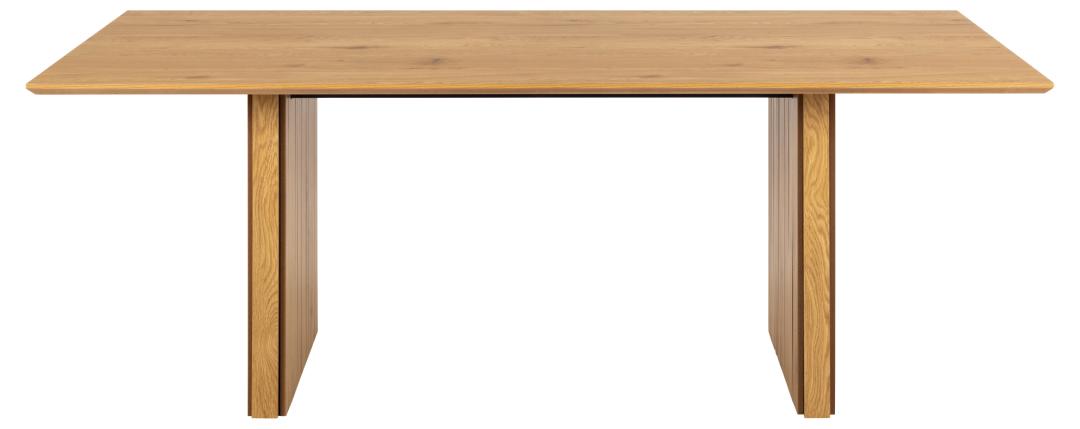 Eetkamertafel Cozy - Wild Eiken - Melamine - Japandi - DOK 2 Essentials