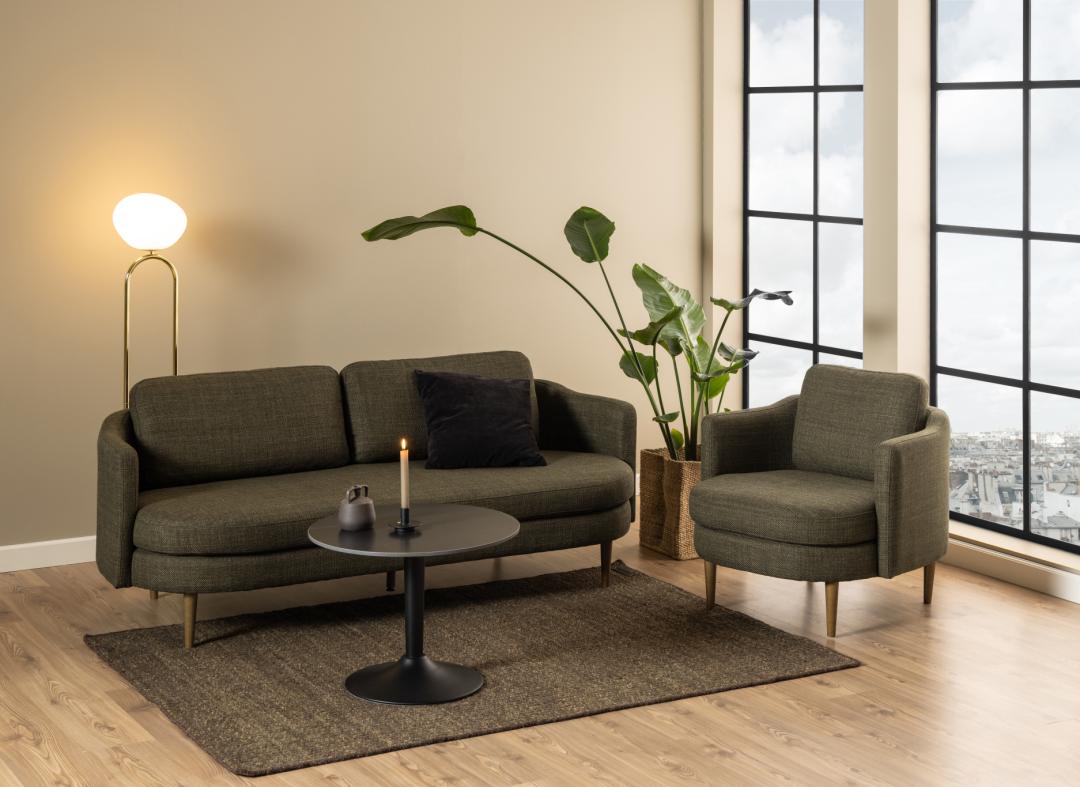 Salontafel Manny - Zwart - Keramiek - DOK 2 Essentials