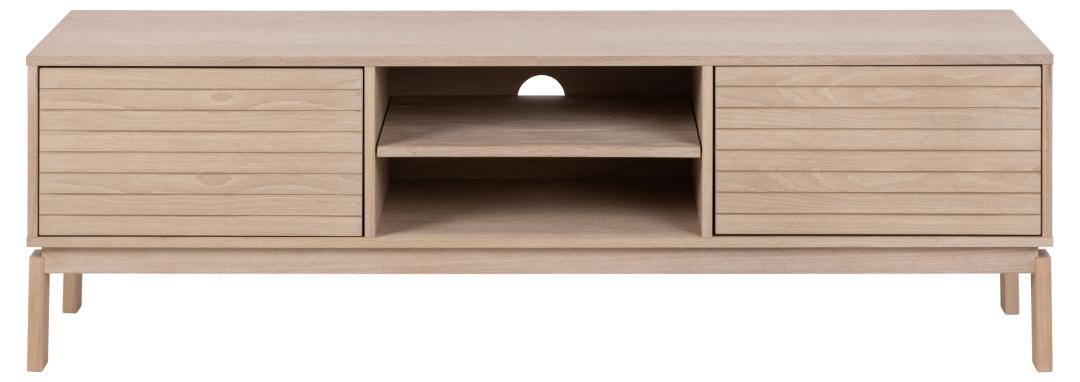 Tv-Meubels Lilly - Wit Eiken - Fineer - DOK 2 Essentials
