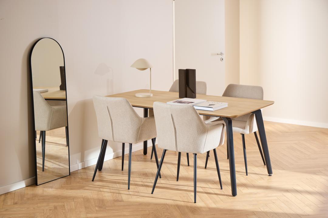 Eetkamertafel Cody - Eiken - Melamine - DOK 2 Essentials