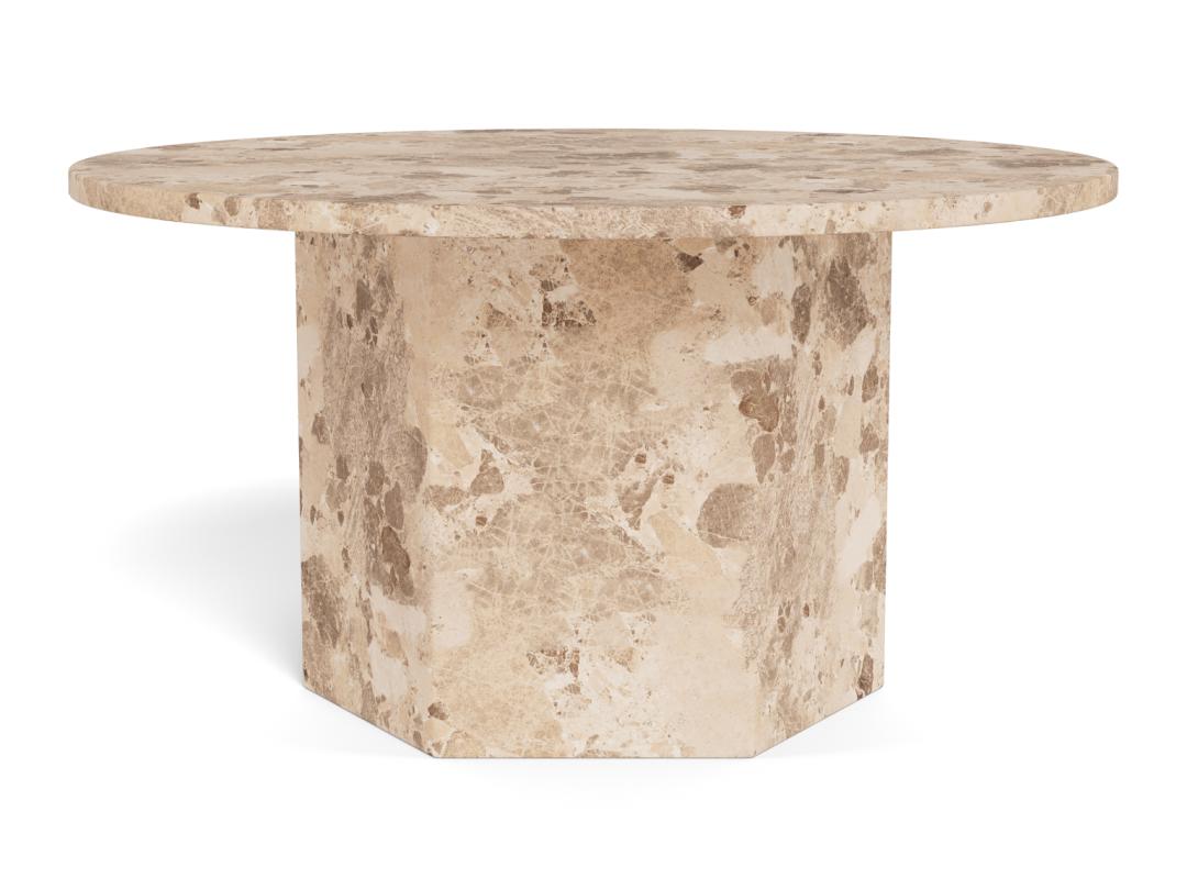 Salontafel Nelly - Bruin - Marble - Japandi - DOK 2 Essentials