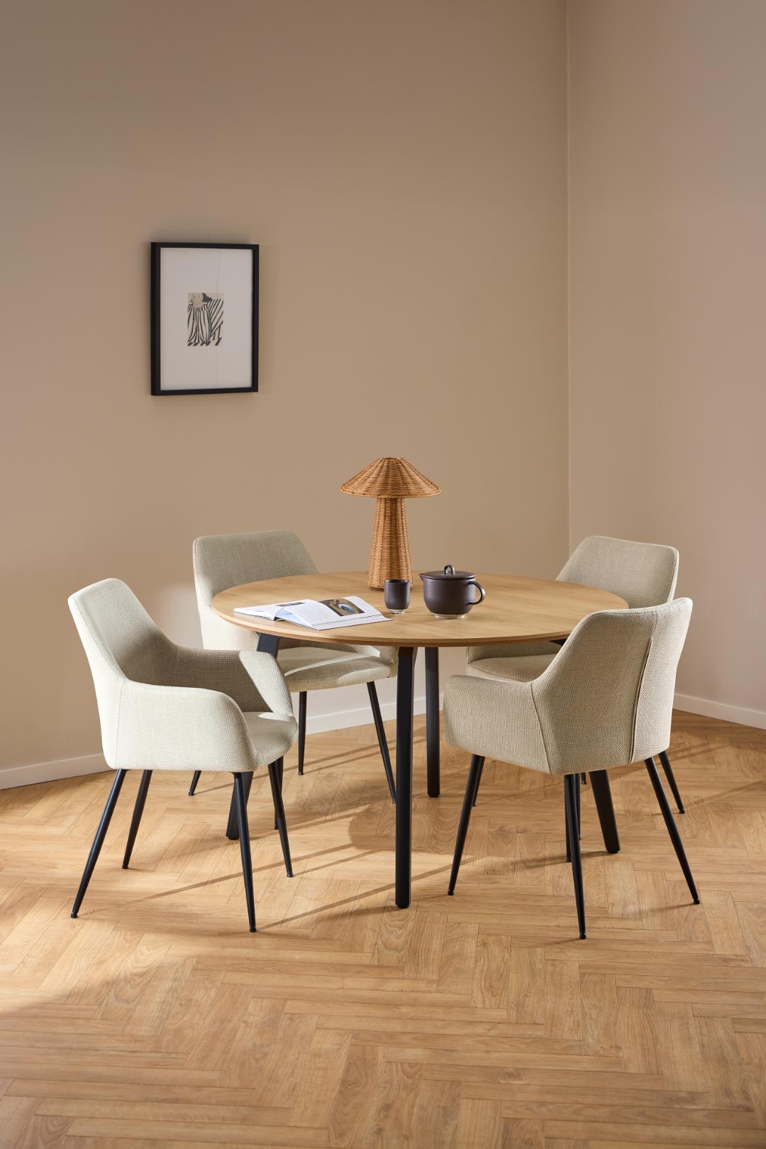 Eetkamertafel Cody - Eiken - Melamine - DOK 2 Essentials