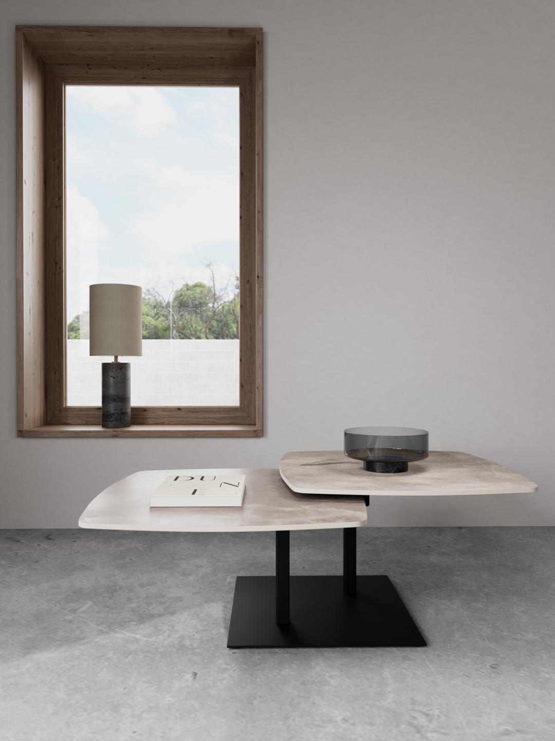 Salontafel Cilla - Grijs - Keramiek - DOK 2 Essentials