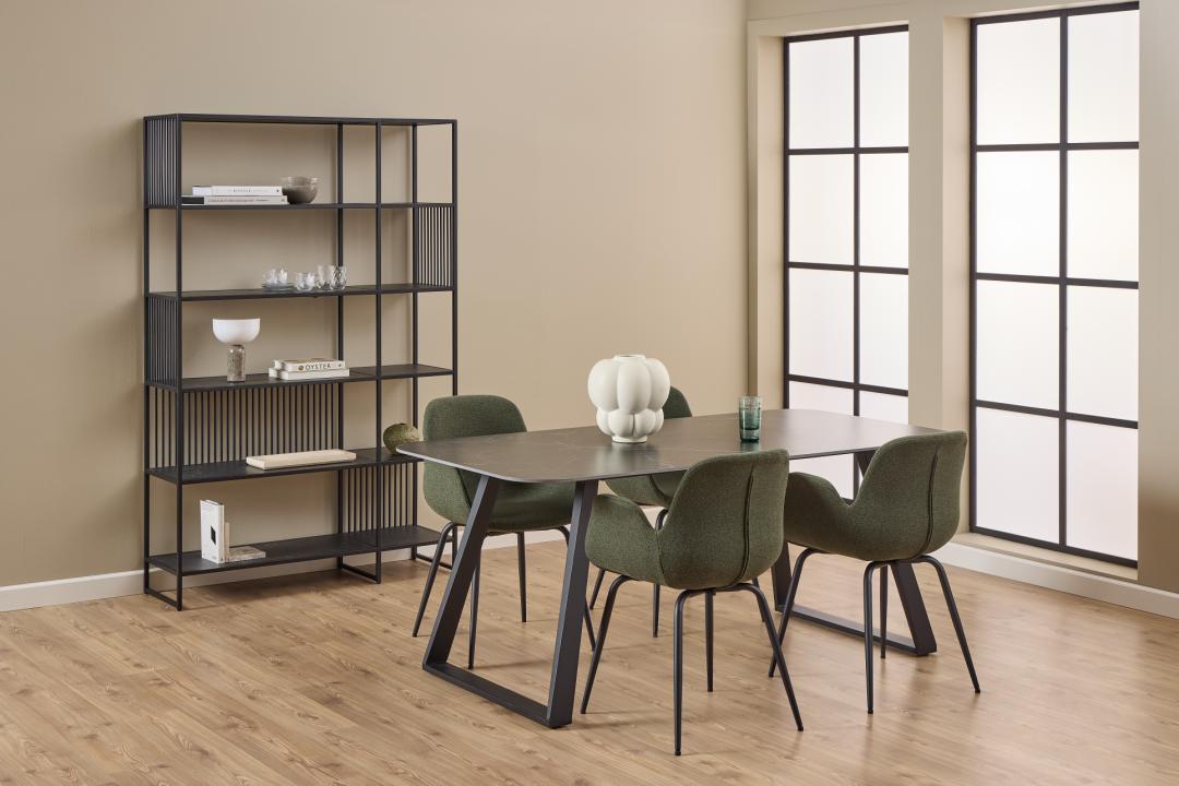 Eetkamertafel Enya - Zwart - Keramiek - DOK 2 Essentials