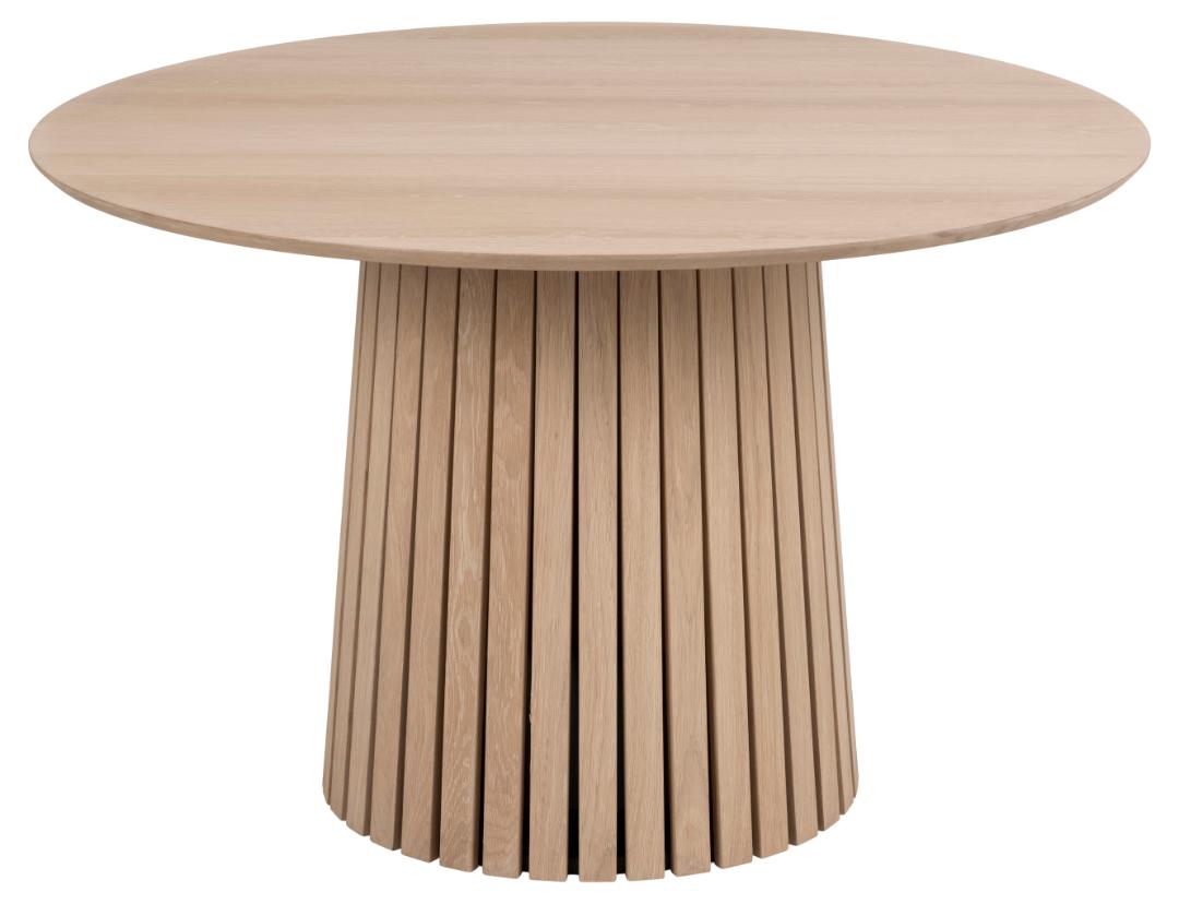 Eetkamertafel Carly - Wit Eiken - Fineer - DOK 2 Essentials