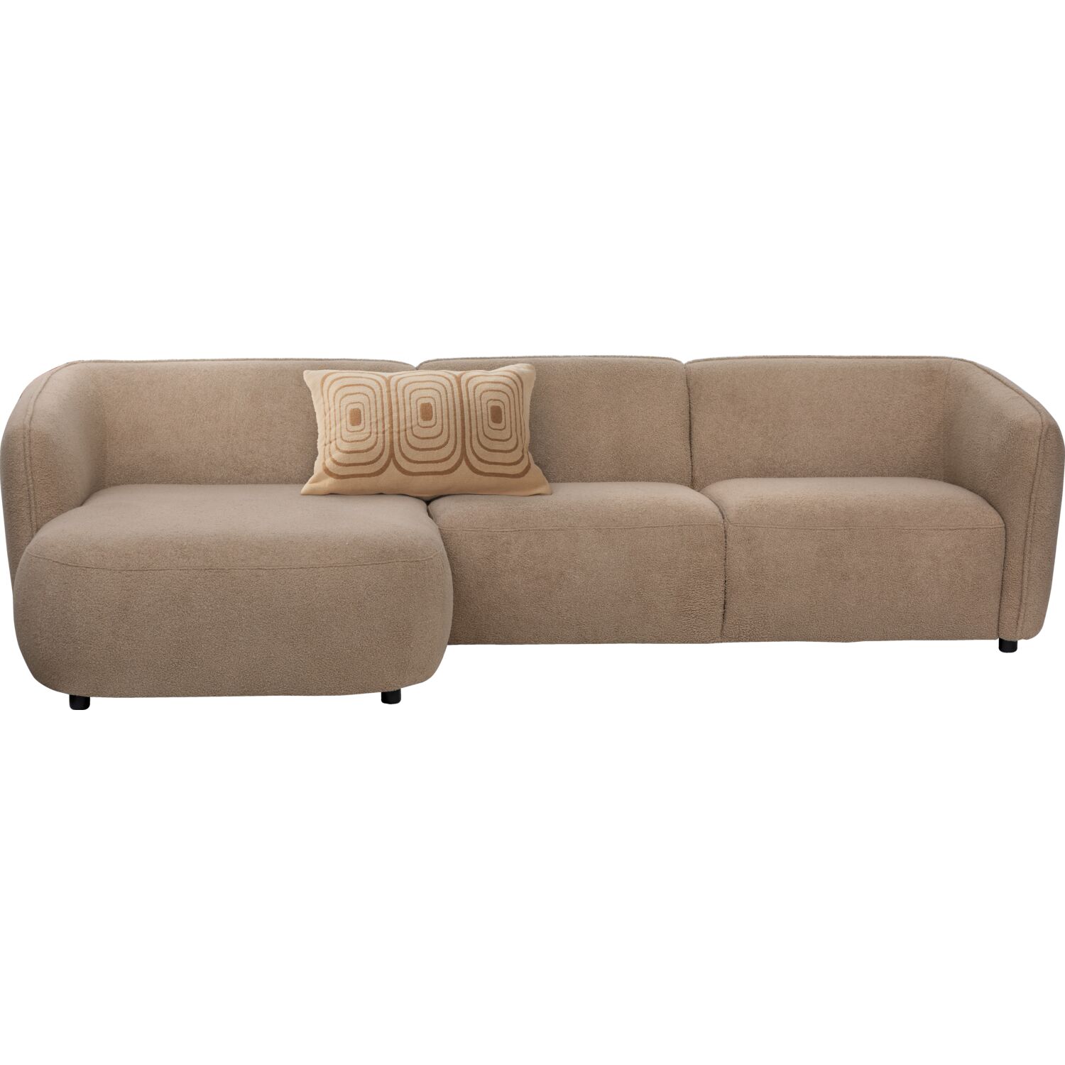 Bank Loures hoekbank - Bruin - 2647 - Profijt Meubel