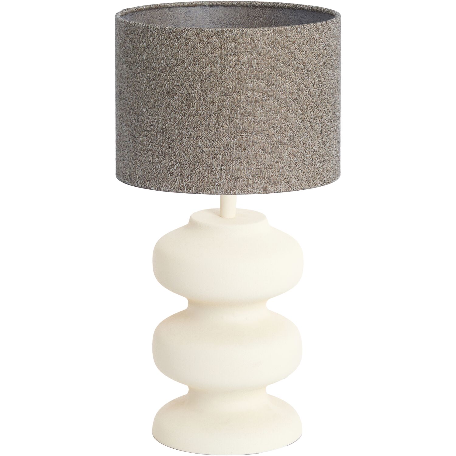 Verlichting Soroca tafellamp, barkly kap - Creme - 2647 - Profijt Meubel