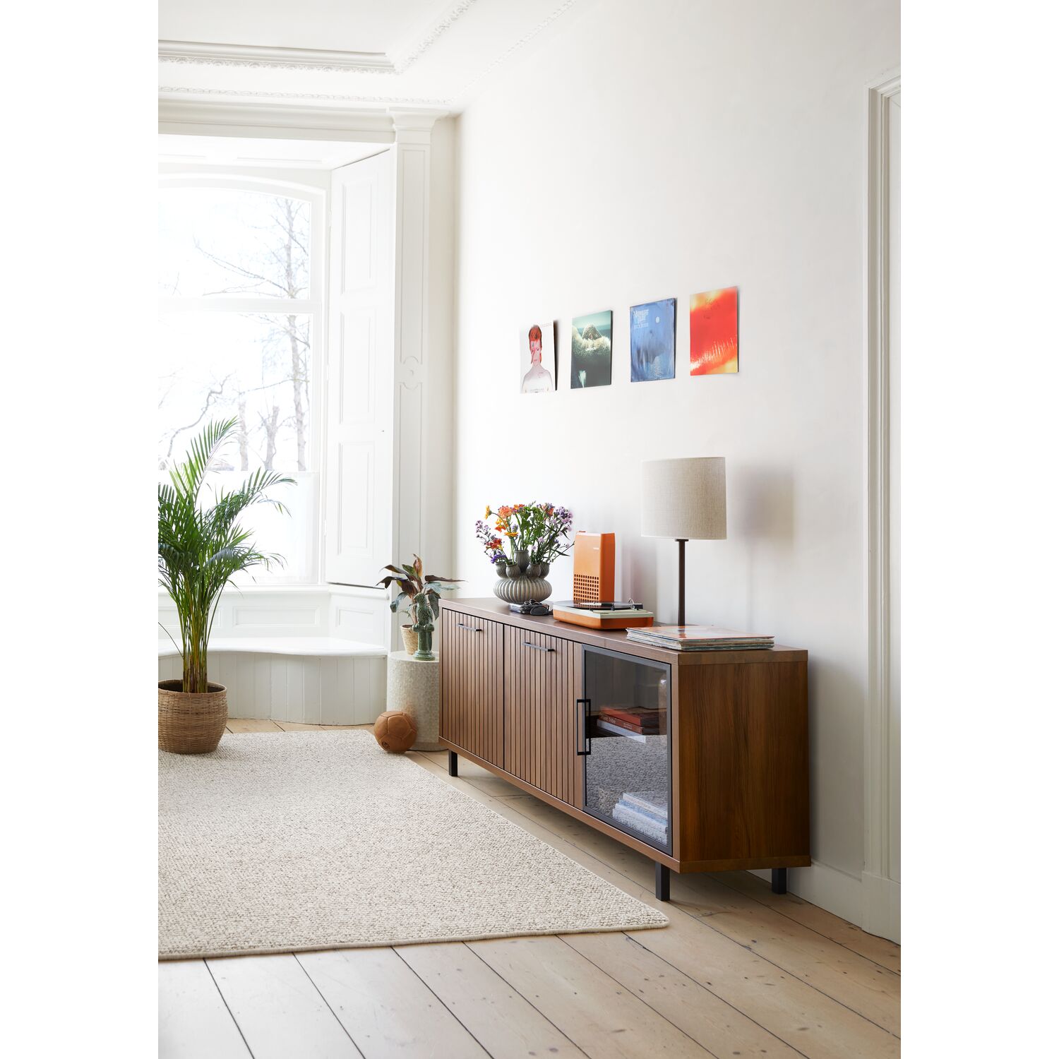Woonprogramma Tenino woonprogramma - Ristretto - Naturel Royal Boucle | Zwart Metaal - Profijt Meubel