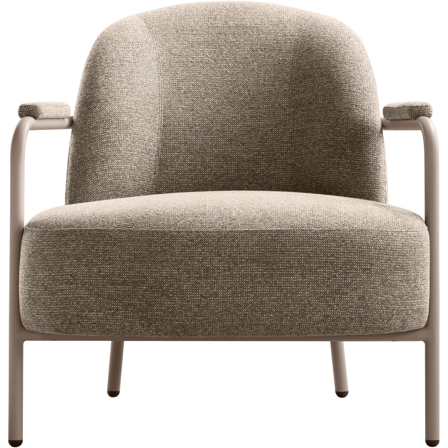 Fauteuil Kelvin fauteuil - Zonder armleuning - Liver - 2647 - Profijt Meubel