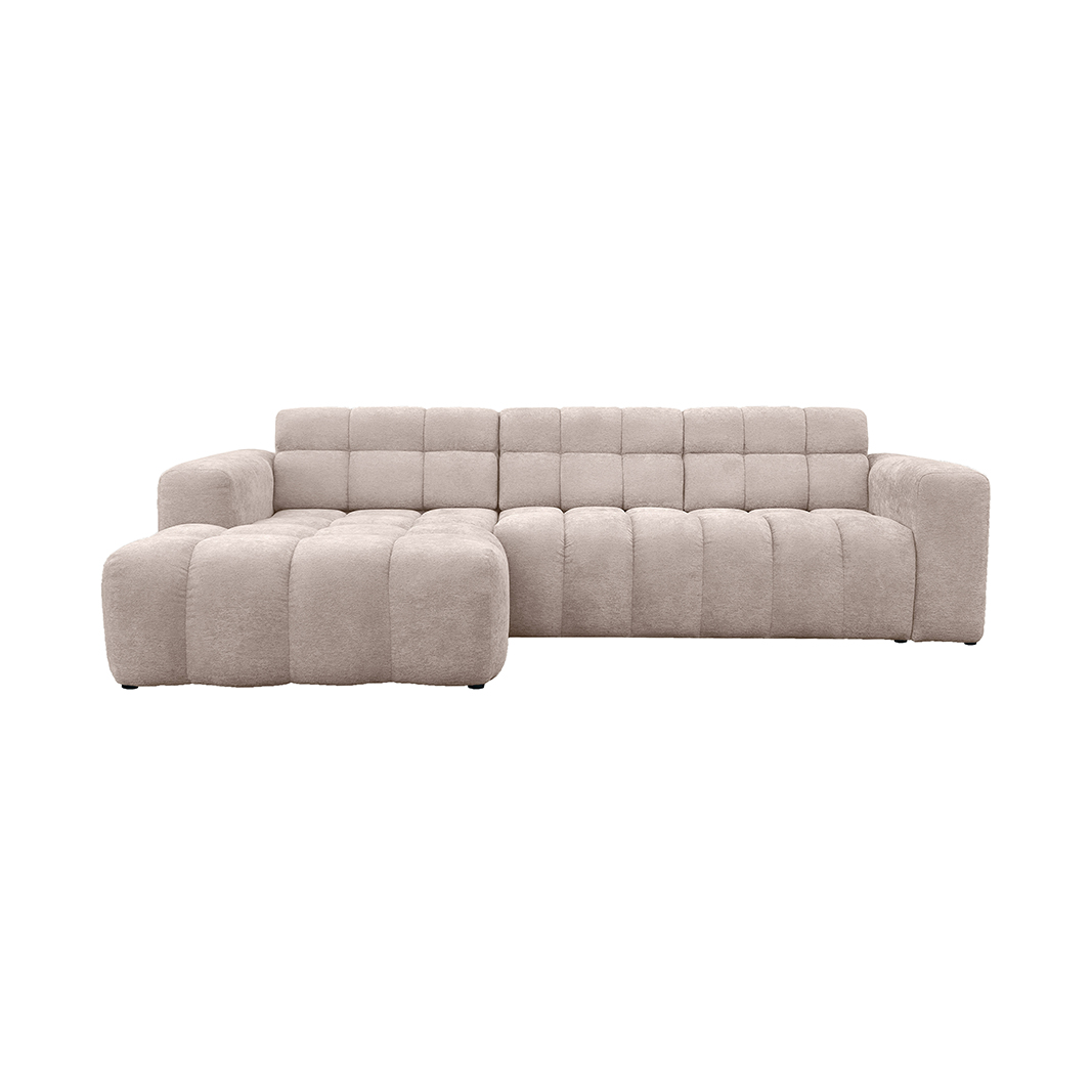 Hoekbank Luna - Loungebank Links - Geweven - LABEL51