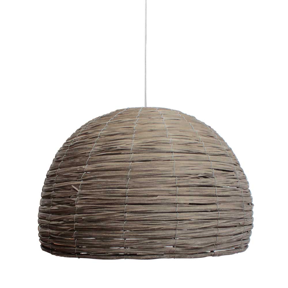 Lampenkap Gevlochten - Naturel - - Landelijk - LABEL51