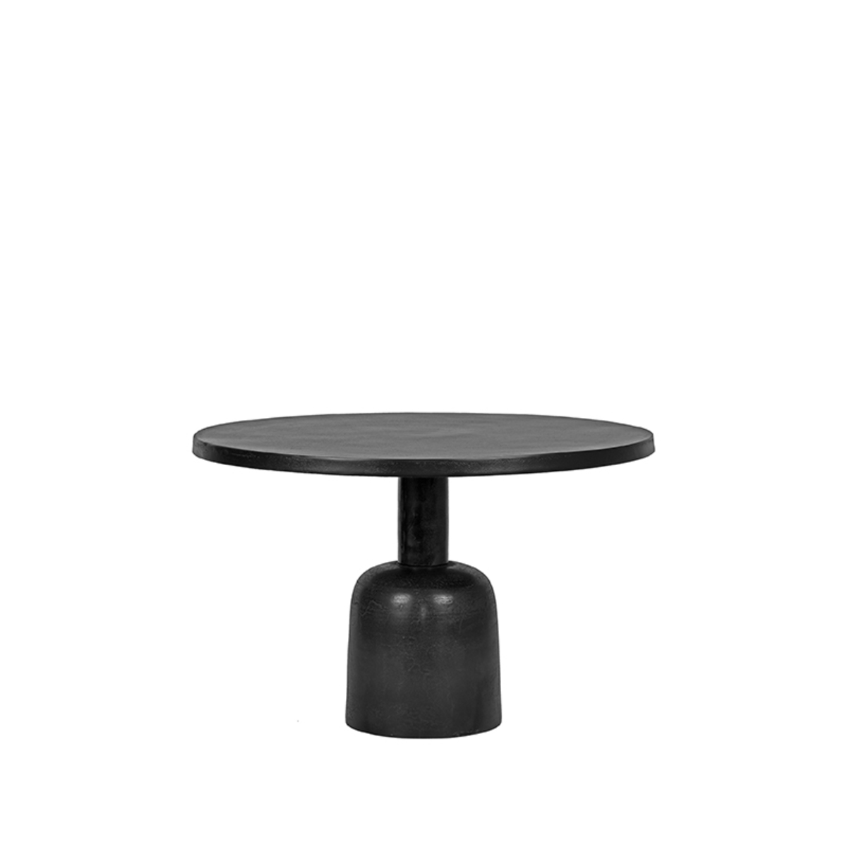 Salontafel Wink - 70 cm - Rond - Zwart - Metaal - Modern - LABEL51