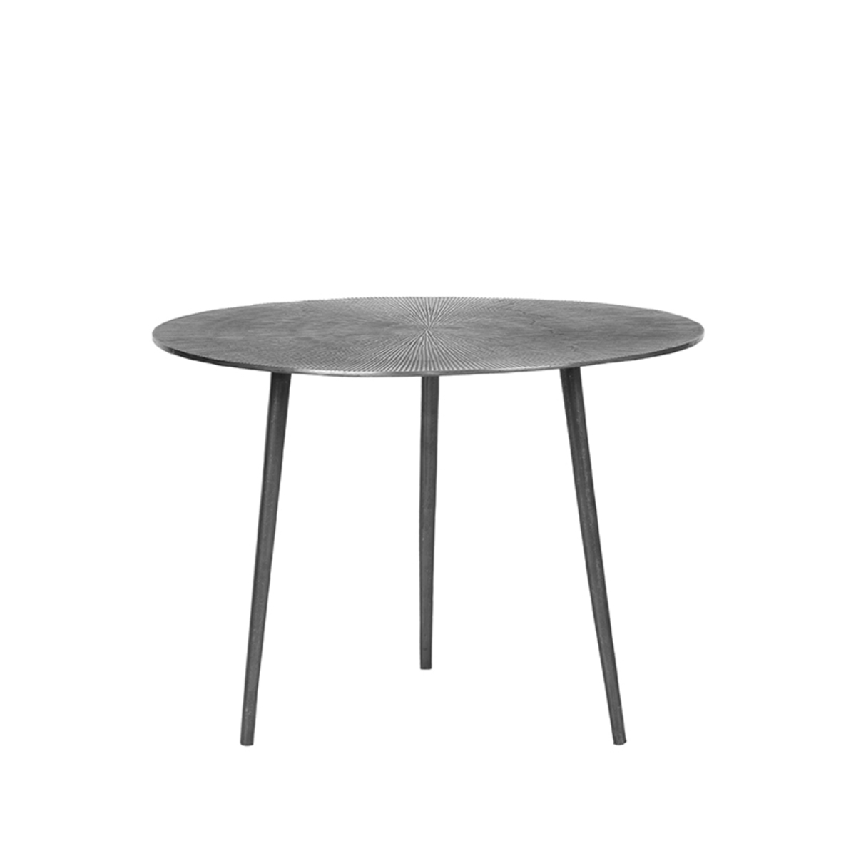 Salontafel Nobby - 60 cm - Rond - Grijs - Metaal - Modern - LABEL51