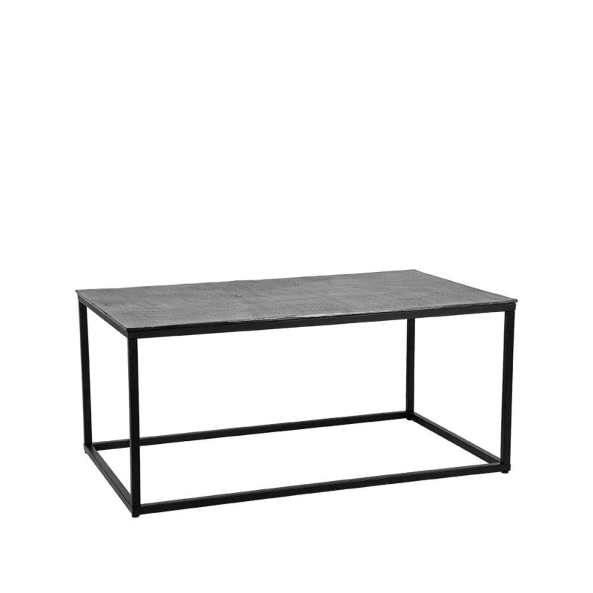 Salontafel Pride - 100 cm - Antiek Ash - Metaal - Industrieel - LABEL51