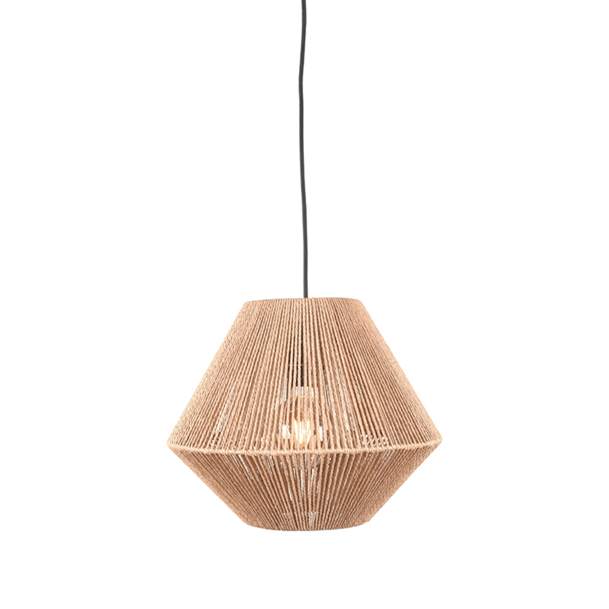 Hanglamp Ibiza - Naturel - Jute - 1-Lichts - Landelijk - LABEL51