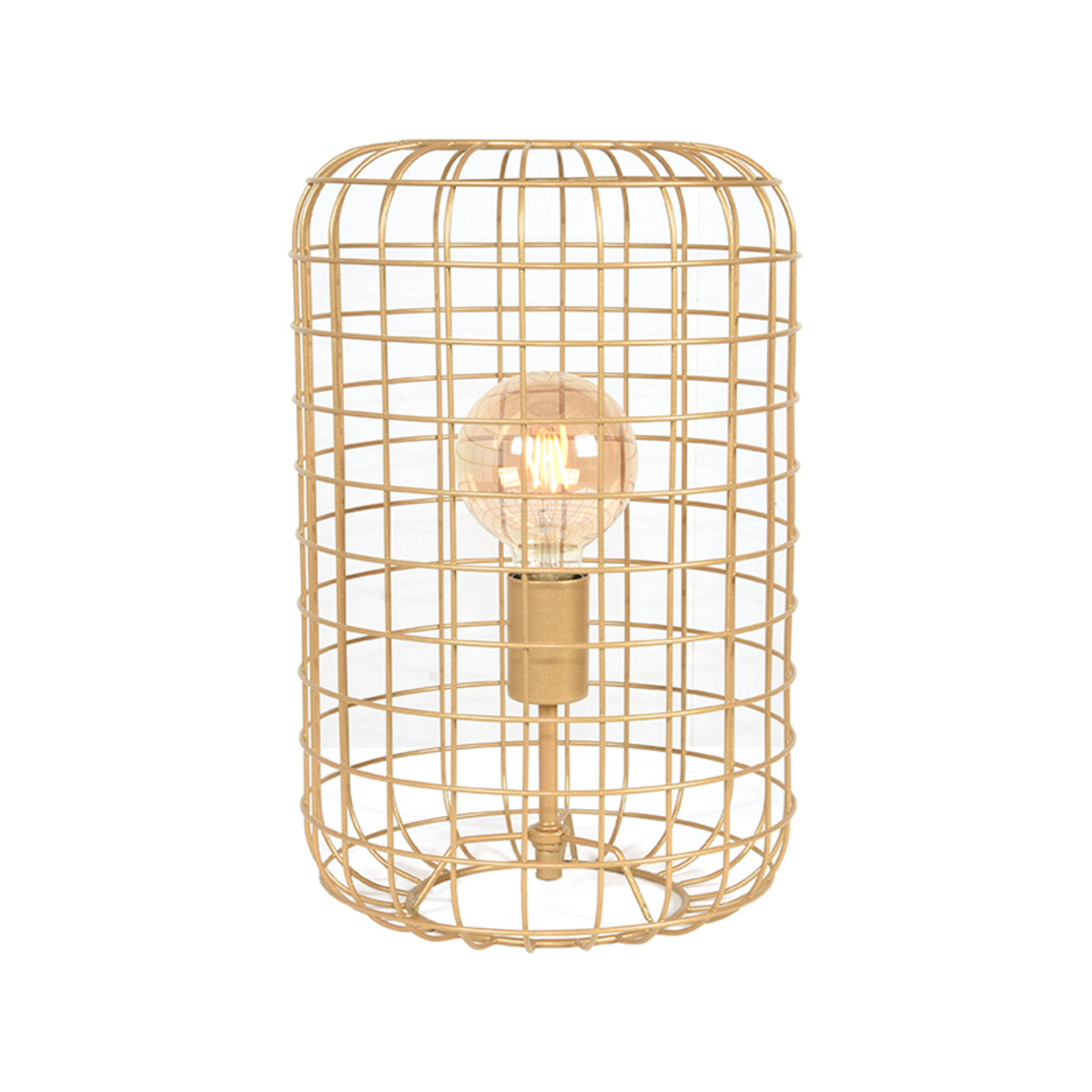 Tafellamp Solido - Goud - Metaal - One Size - Design - LABEL51