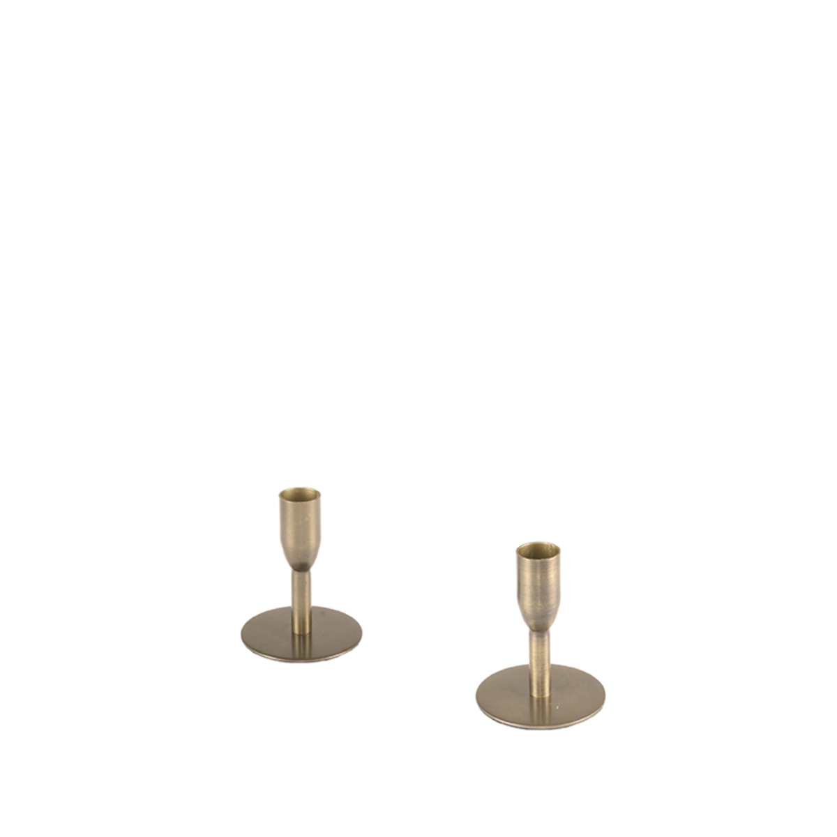 Decoratie Kandelaars - Antiek Goud - Metaal - Design - LABEL51