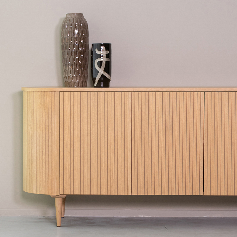 Dressoir Oliva - Naturel - Eiken - Scandinavisch - LABEL51