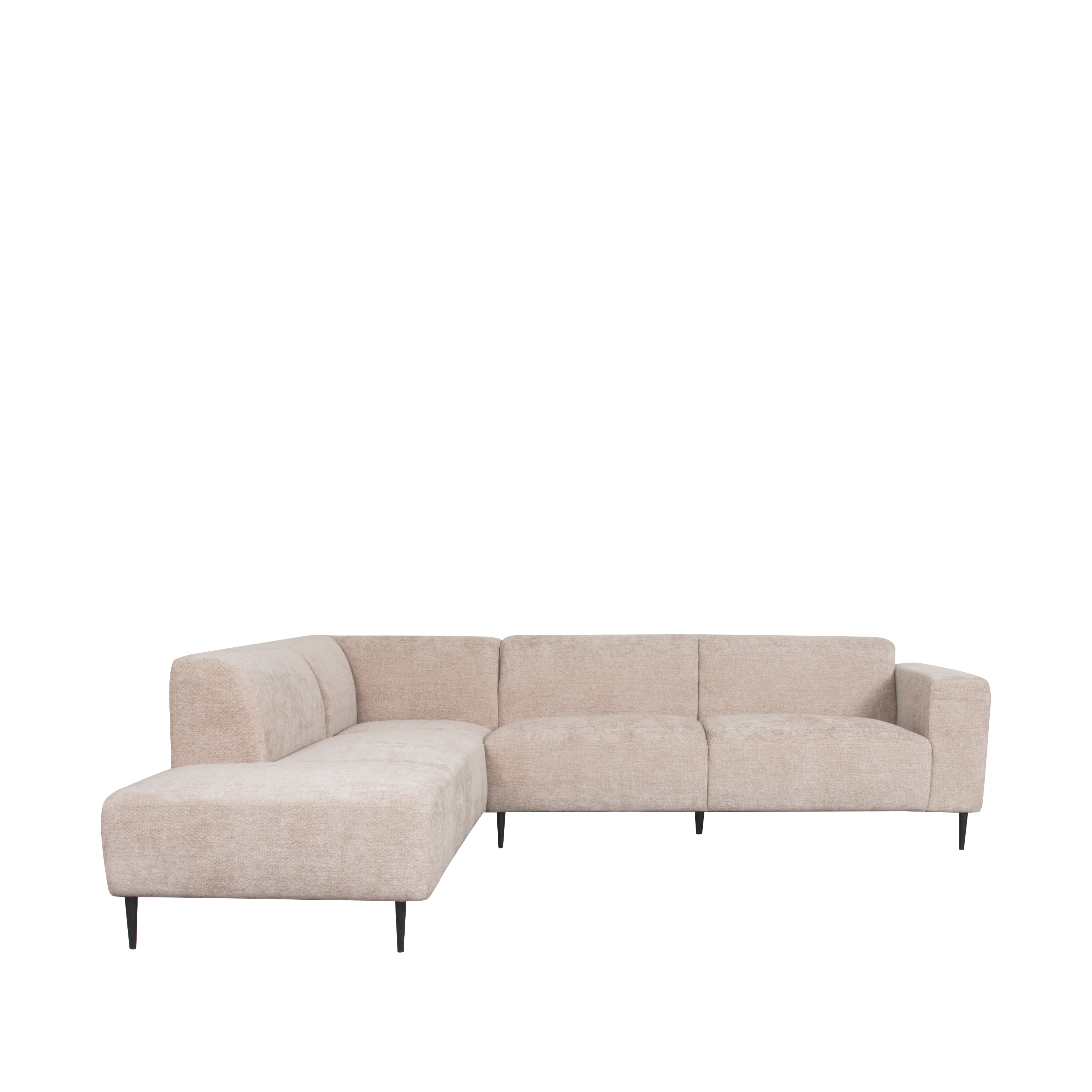 Hoekbank Eden - Links Voorstaand - Clay - Chenille - Landelijk - DOK 2 Exclusive