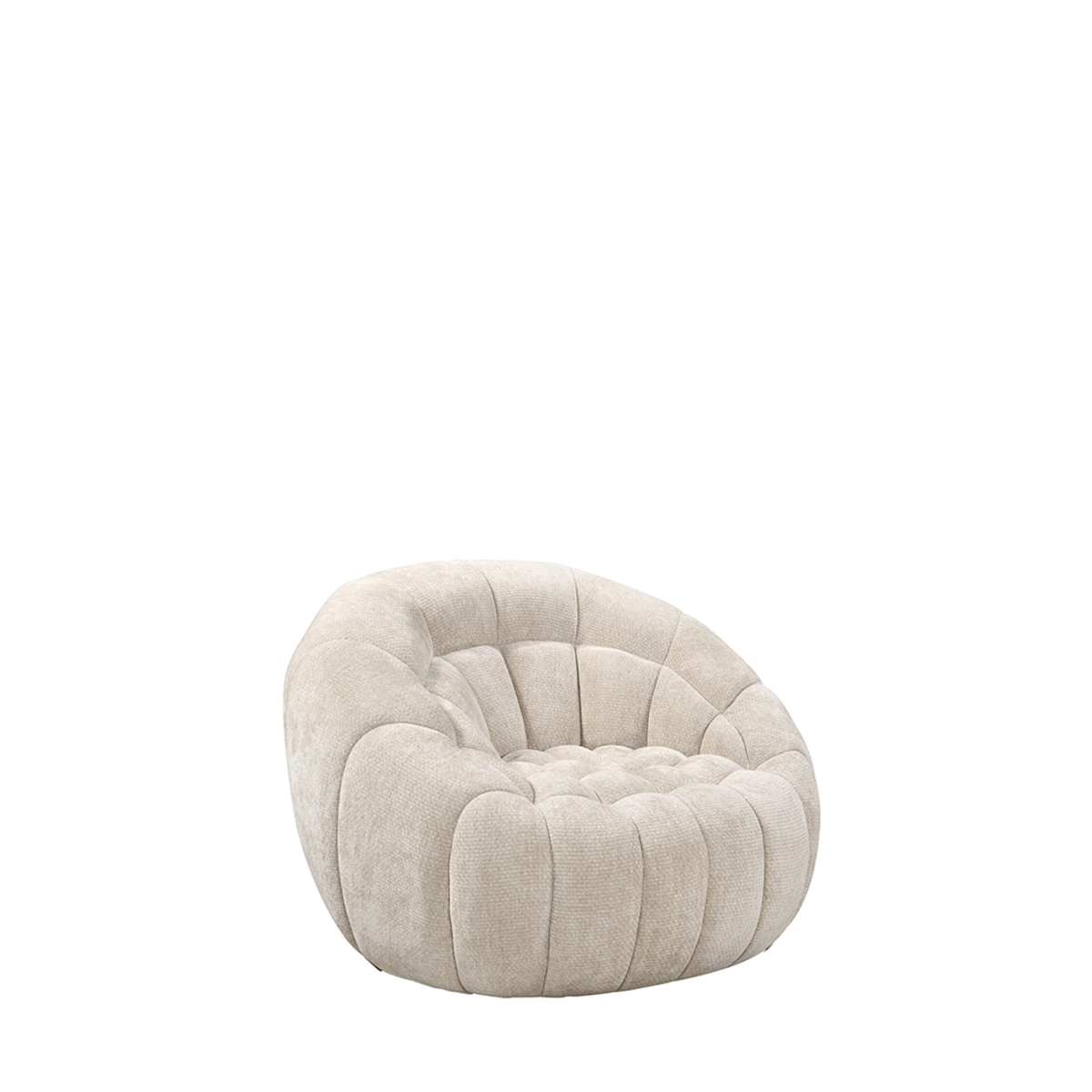 Fauteuil Cloud - Armleuning - Naturel Beige - Elite - Design - LABEL51