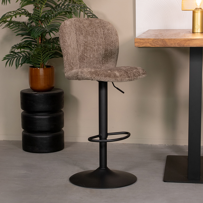 Barkruk Vino - Zonder armleuning - Gaslift - Hunter - Elite - Modern - LABEL51