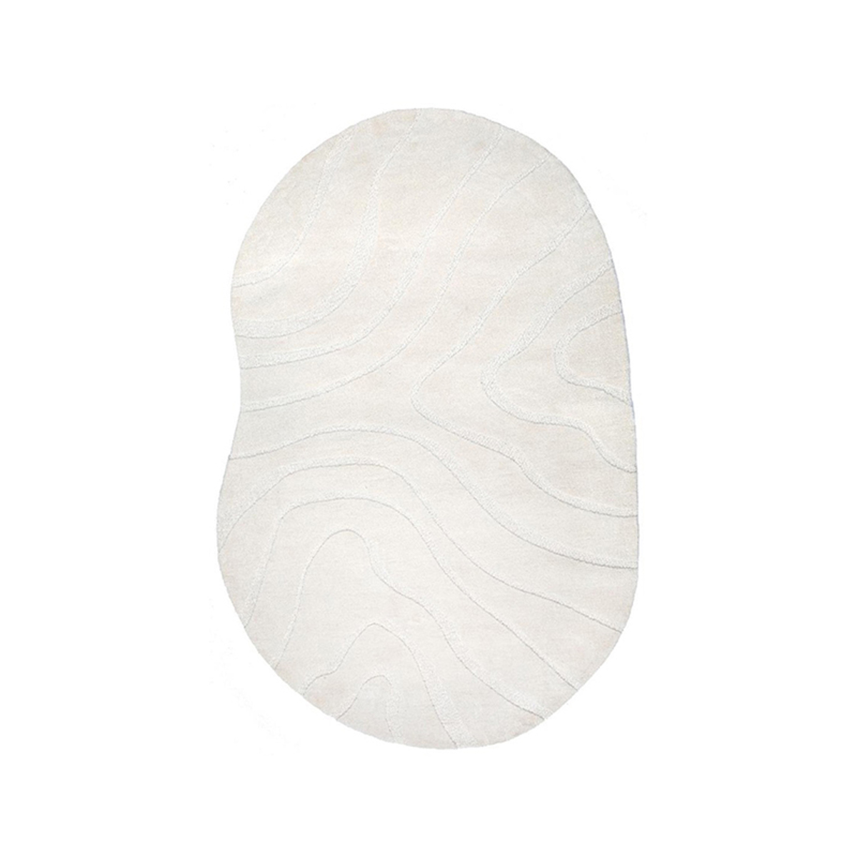 Vloerkleed Goa - Ivoor - Polyester - Scandinavisch - LABEL51