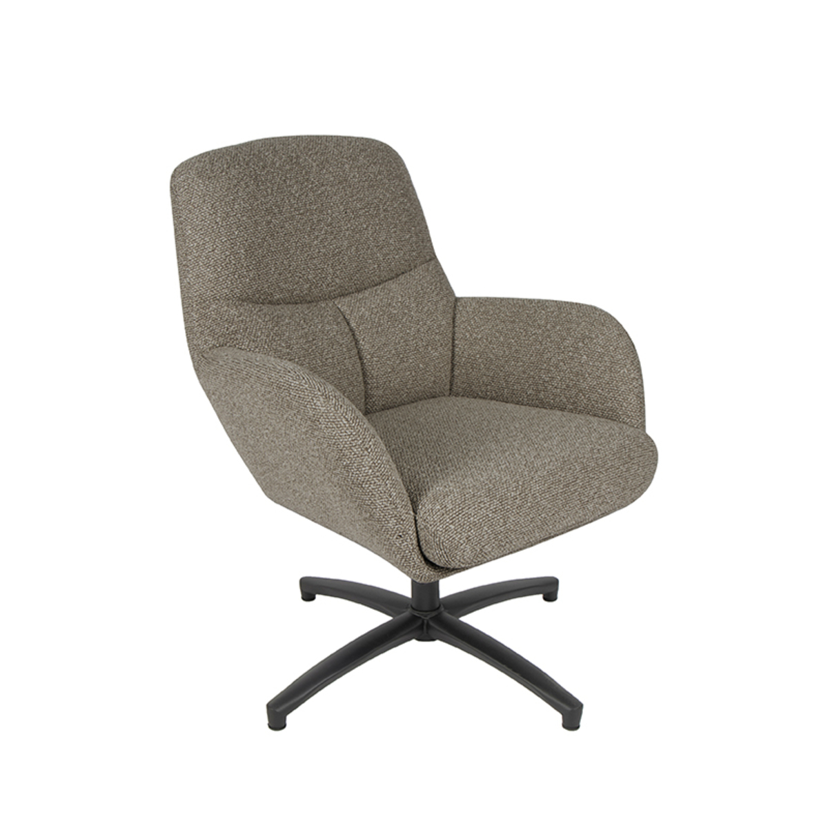 Fauteuil Chill Zone - Armleuning - Mushroom - Royal Boucle - Landelijk - LABEL51
