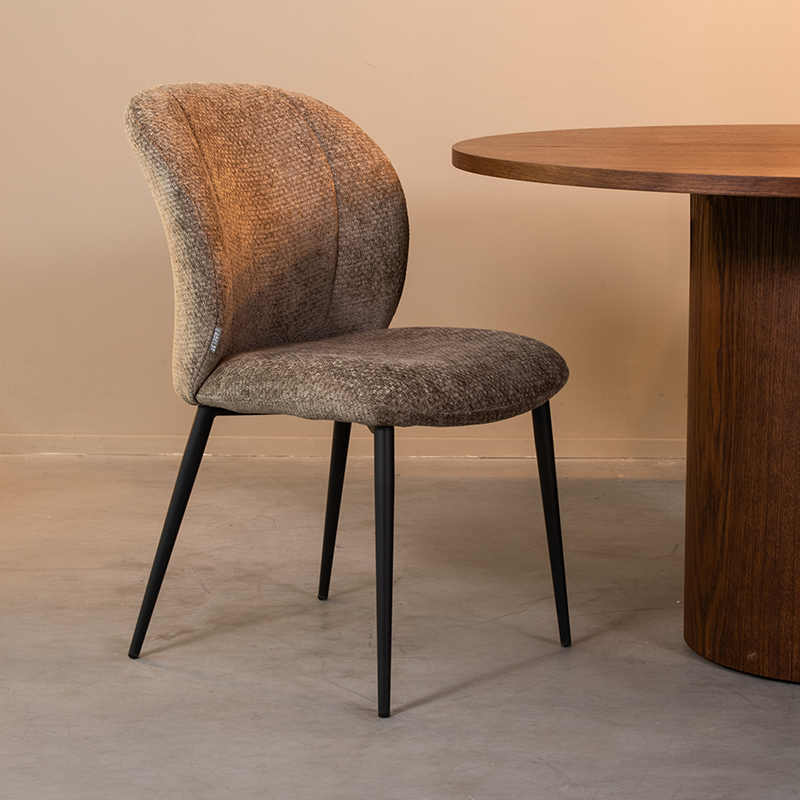 Eetkamerstoel Vino - Zonder armleuning - Hunter - Elite - Modern - LABEL51