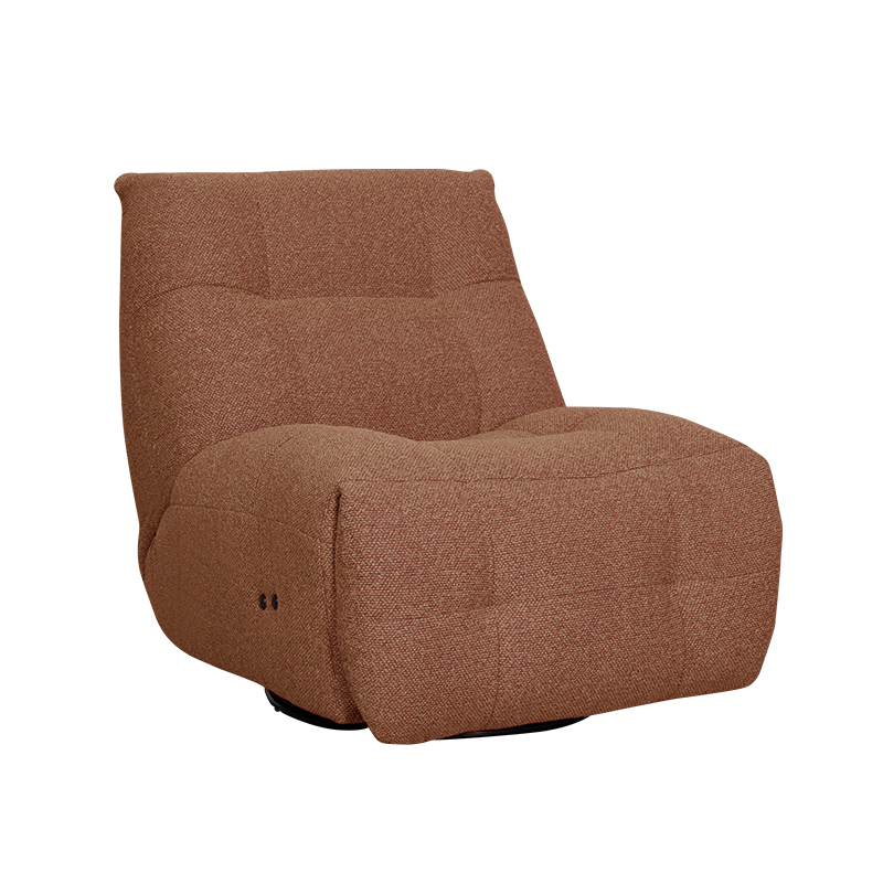 Fauteuil Relax and Recharge - Elektrisch - Zonder armleuning - Coral - Boucle - Design - LABEL51