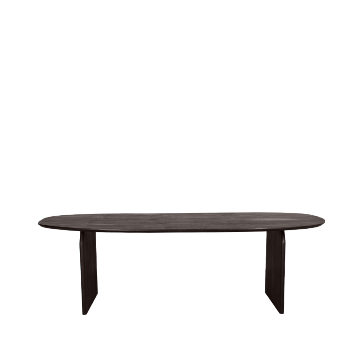 Eetkamertafel Cooper - Espresso - Mangohout - Minimalistisch - LABEL51