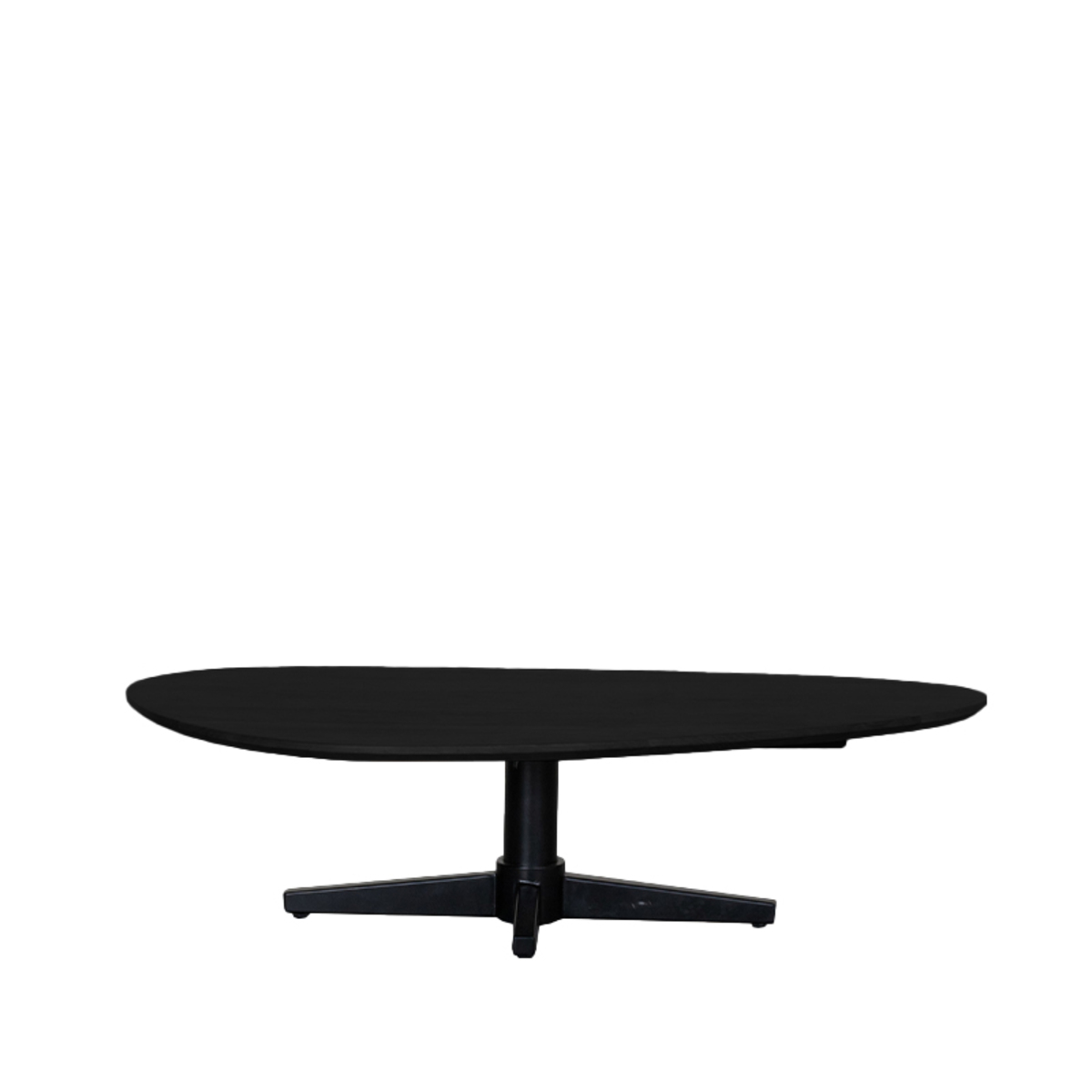 Salontafel Rosie - 140 cm - Zwart - Mangohout - Modern - LABEL51