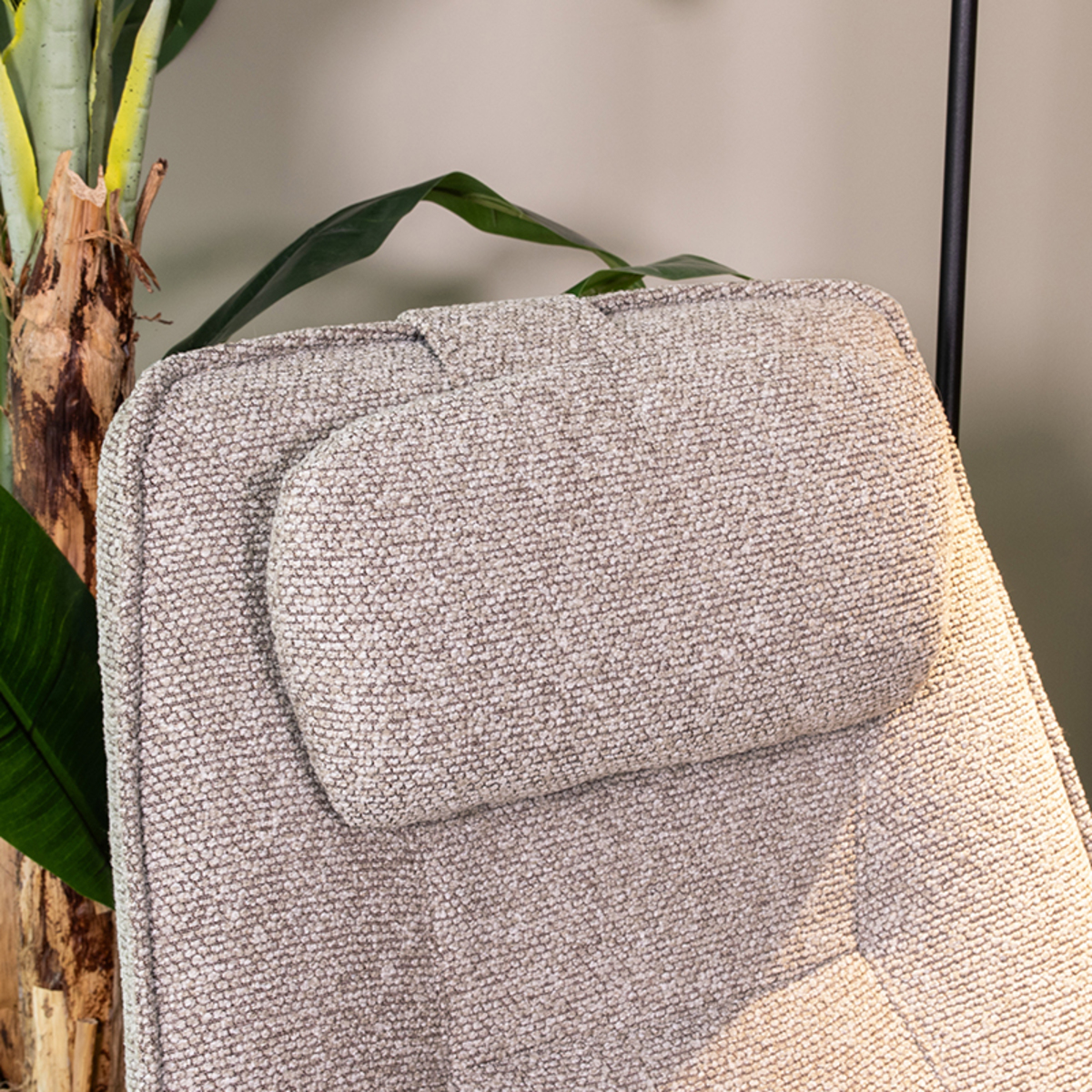 Sierkussen Hoofdkussen - Naturel - Royal Boucle - Minimalistisch - LABEL51