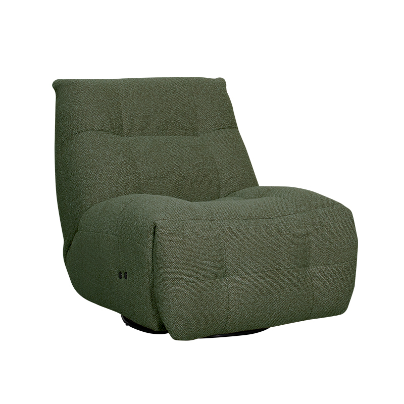 Fauteuil Relax and Recharge - Elektrisch - Zonder armleuning - Forest - Royal Boucle - Modern - LABEL51