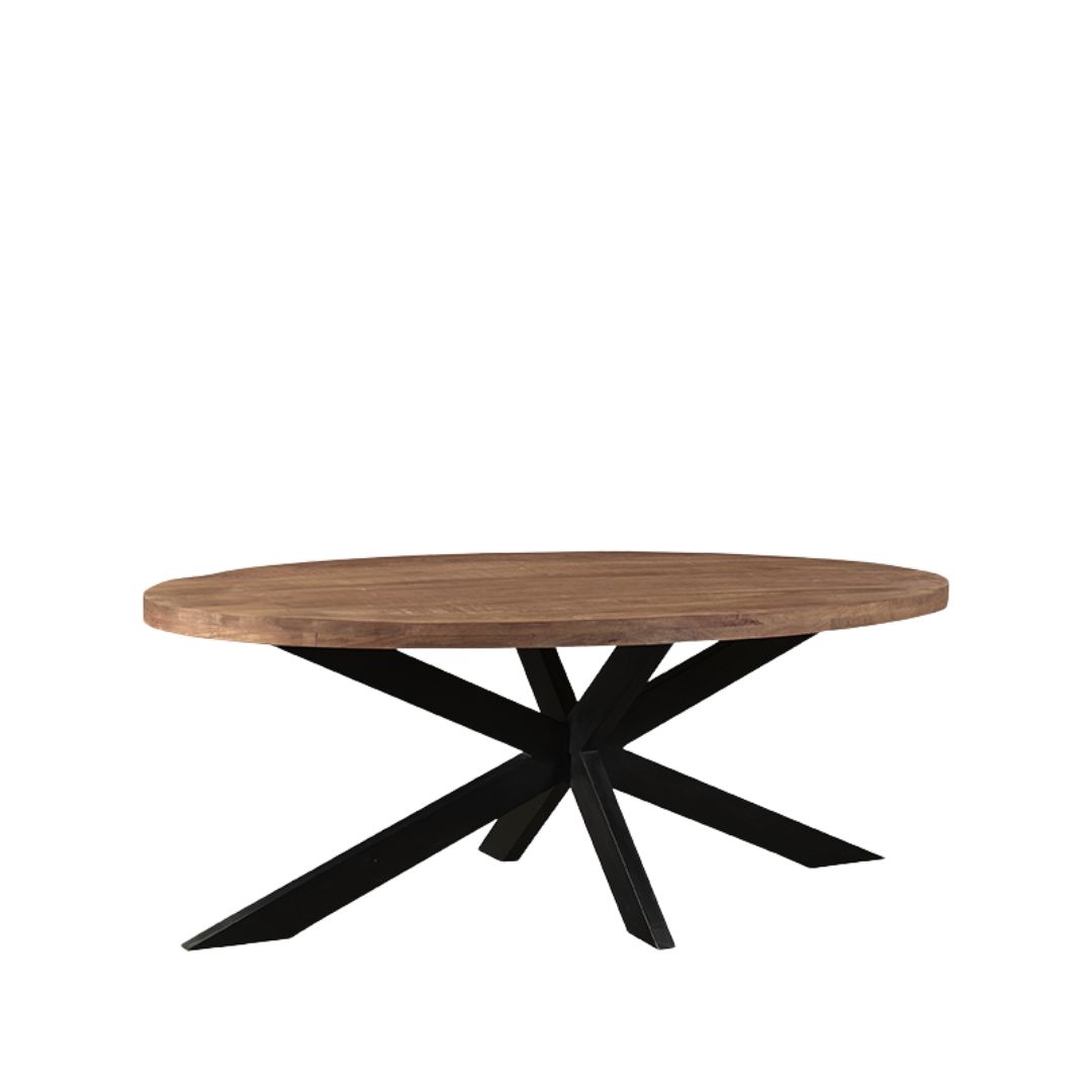 Eetkamertafel Java - Nature Smooth - Mangohout - DOK 2 Exclusive