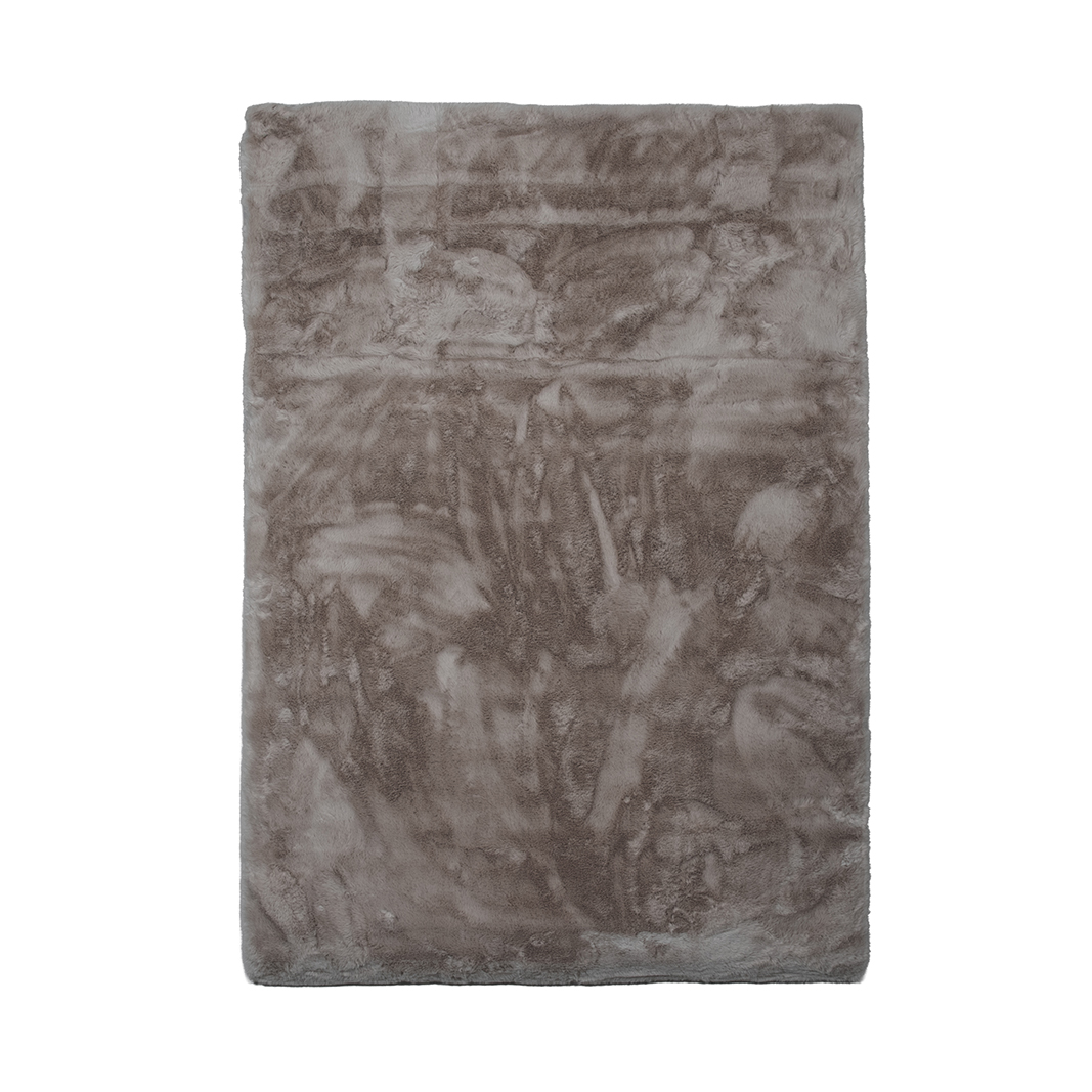 Vloerkleed Indy - Taupe - Polyester - LABEL51