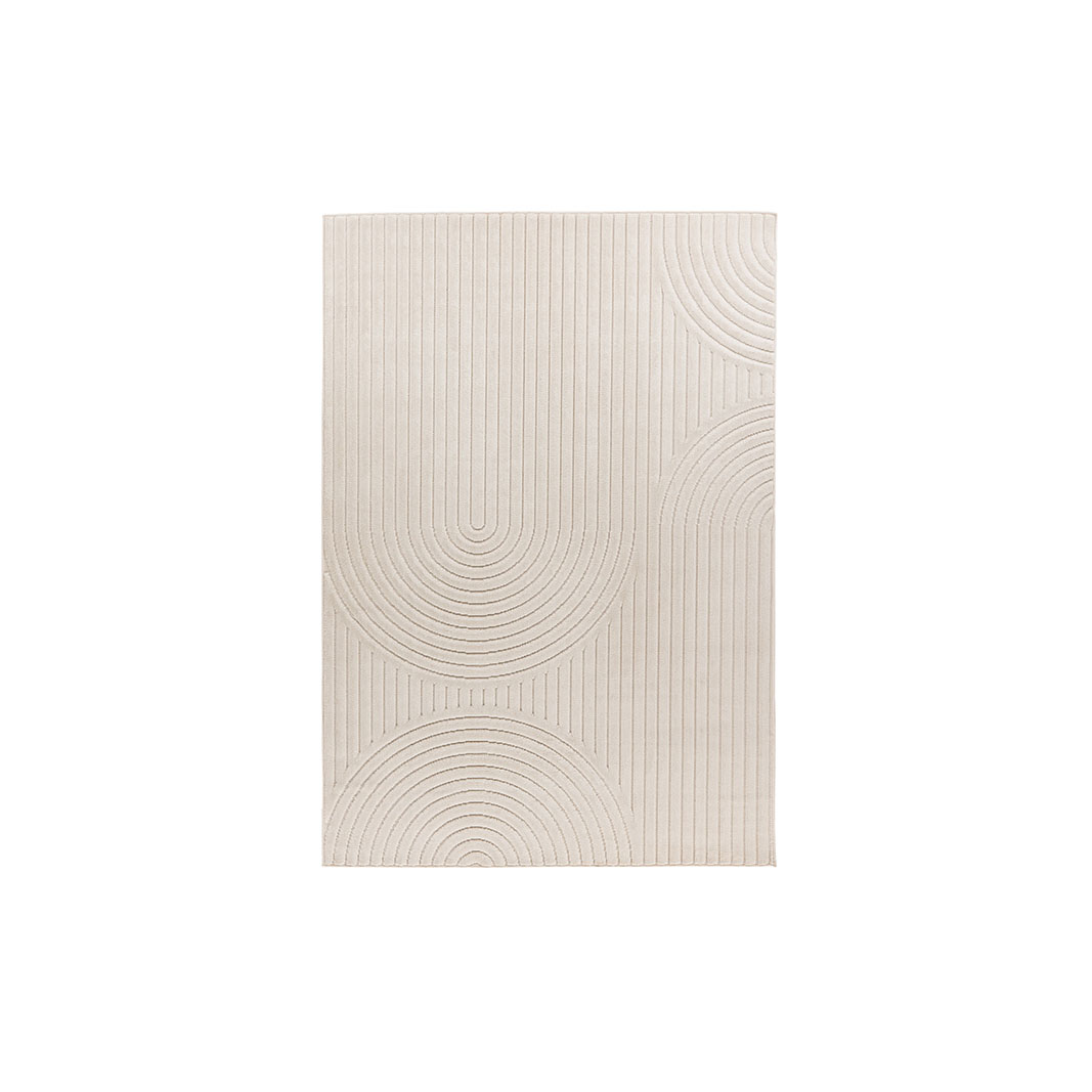 Vloerkleed Varo - Ivoor - Polyester - LABEL51