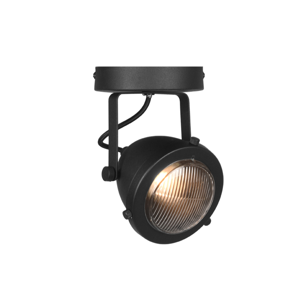 Spot Moto - Zwart - Metaal - 1-Lichts - LABEL51