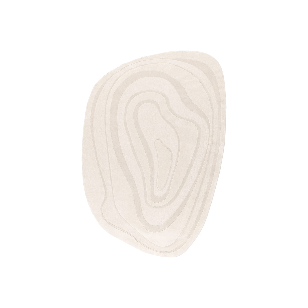 Vloerkleed Vinto - Ivoor - Polyester - LABEL51