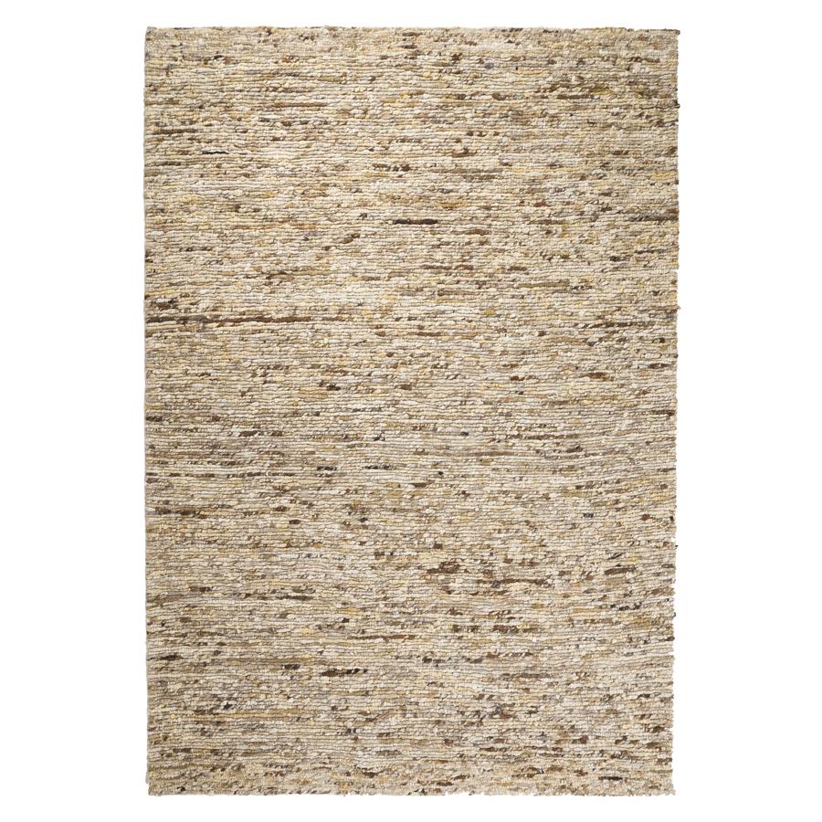 Vloerkleed Takara - Bruin - 90% wol, 10% polyester - By Boo