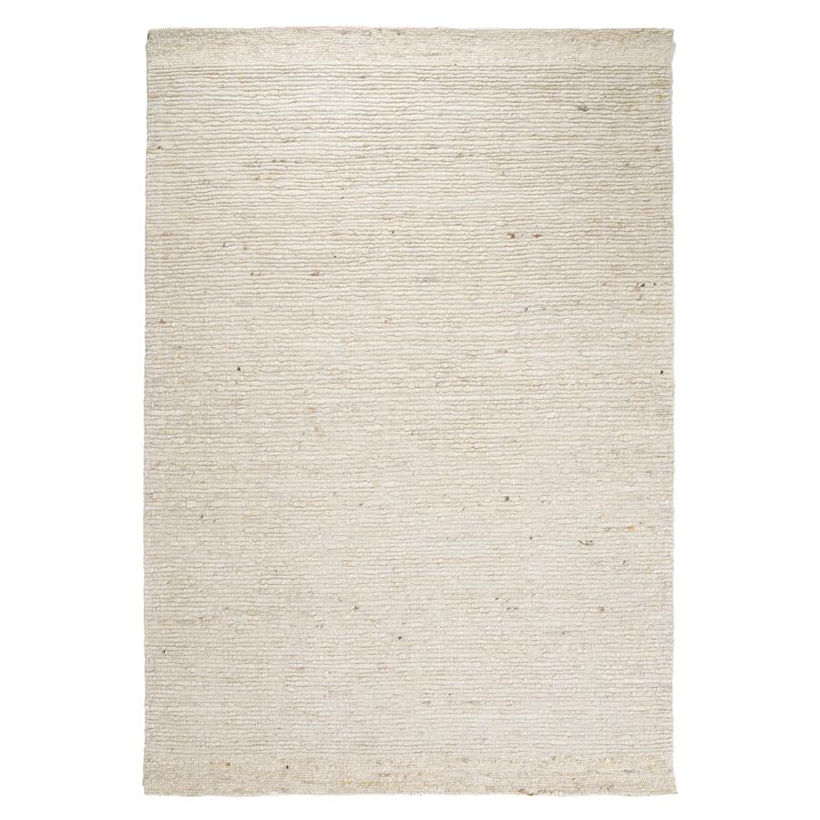 Vloerkleed Takara - Wit - 90% wol, 10% polyester - By Boo