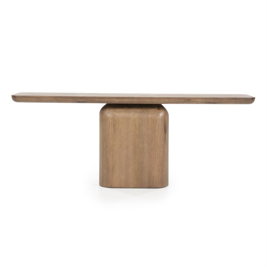 Sidetable Leon - Bruin - Eikenhout & eiken fineer - Eleonora