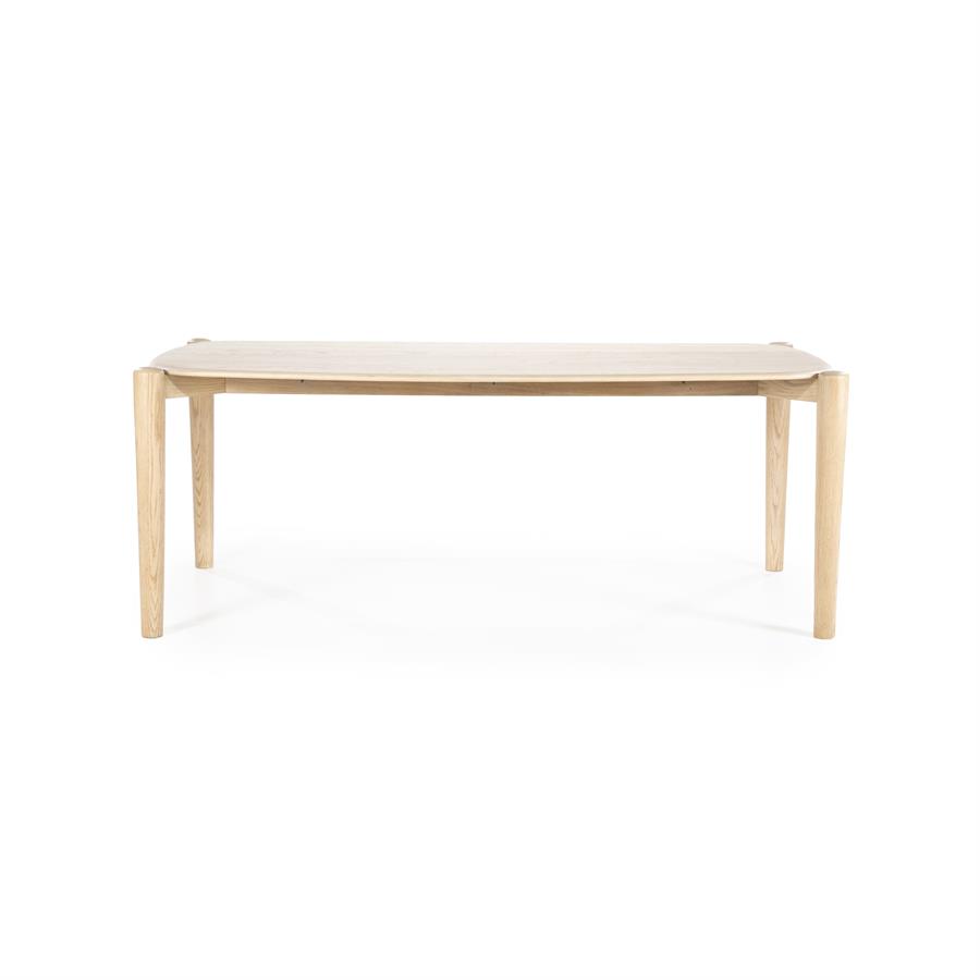 Eetkamertafel Selbu - Naturel - Eiken hout - Eleonora