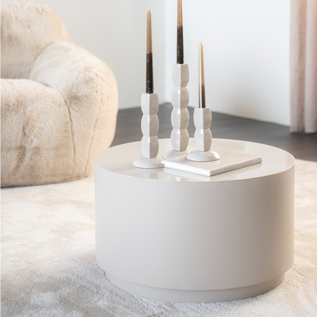 Salontafel Mesita - Taupe - IJzer - By Boo