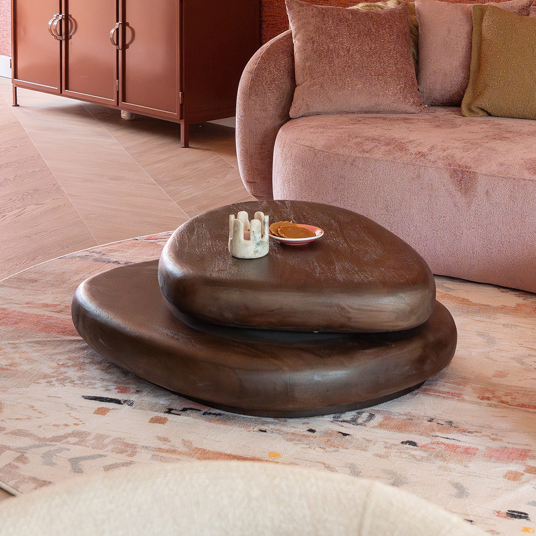 Salontafel Kabo - Bruin - Mango hout - By Boo