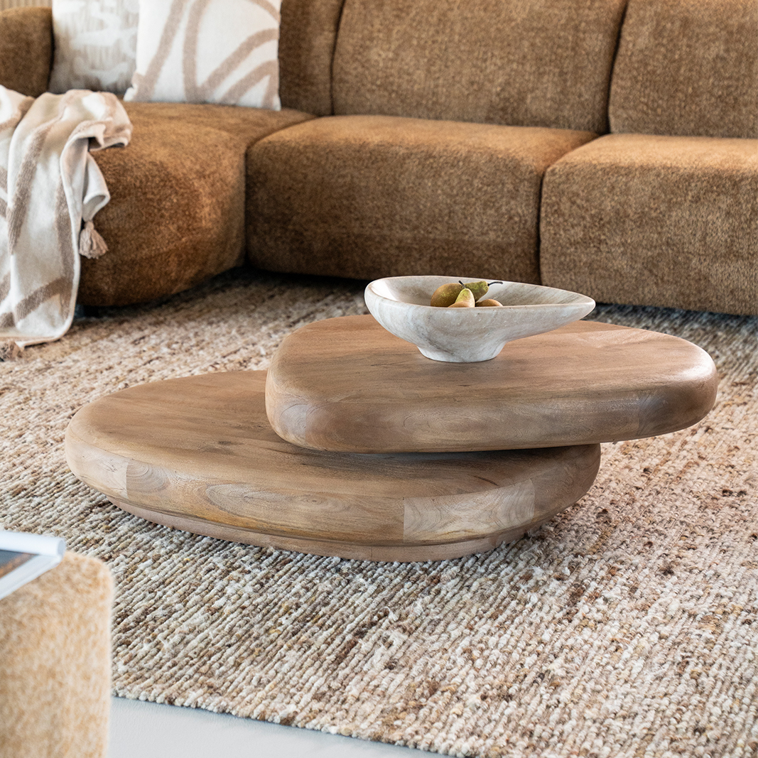 Salontafel Kabo - Bruin - Mango hout - By Boo