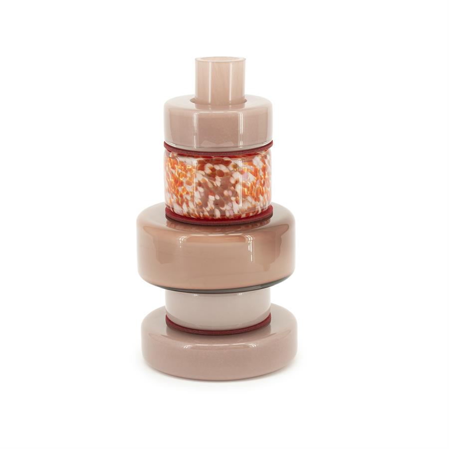 Decoratie Golas - Rood - Glas - By Boo