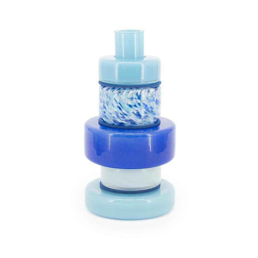 Decoratie Golas - Blauw - Glas - By Boo