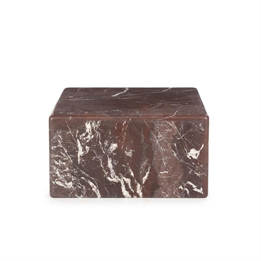 Salontafel Dice - Rood - Marmer - By Boo