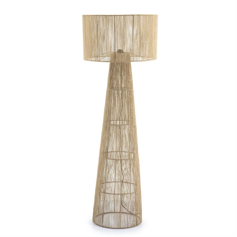 Vloerlamp Oshu - Natuurlijk - Jute - By Boo